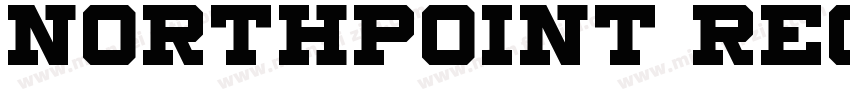 Northpoint Regular字体转换